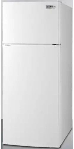 Summit FF1118WIM ADA Compliant Refrigerator-freezer with Factory Installed Icemaker, White, 10.3 cu.ft. Total Capacity, 7.9 cu.ft. Refrigerator Capacity, 2.4 cu.ft. Freezer Capacity, Reversible doors, RHD Right hand door swing, Frost-free operation, Adjustable shelves, Full freezer shelf, Interior light, Fruit and vegetable crisper, Door storage (FF-1118WIM FF 1118WIM FF1118W FF1118)