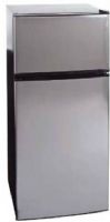 Summit FF1150SS Freestanding Topmount Refrigerator, 10.3 CuFt, Black Cabinet, Fingerprint Free Stainless Steel Reversible Doors, Deluxe Interiors, Frost free operation, Reversible door, Interior light, Adjustable wire shelves, Fruit and vegetable crisper (FF-1150SS FF1150S FF1150 FF-1150 FF 1150 1150SS) 
