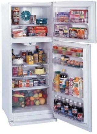Summit FF-1251W  Mid-Size Frost-Free Household Refrigerator and Top Mount Freezer 11.7 Cu.ft., Frost free operation, Interior light, Adjustable wire shelves-White (FF1251W   FF  1251W)