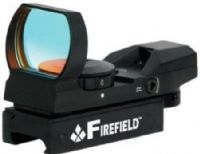 Firefield FF13004 Red/Green Reticle Reflex Sight, Power 1x, Objective aperture 33x24mm, Field of view 635m@100m, Quick & accurate target acquisition, Compact & durable, Choice of 4 reticle patterns, Red or green reticle option, Unlimited eye relief, Adjustable reticle brightness (FF-13004 FF 13004) 