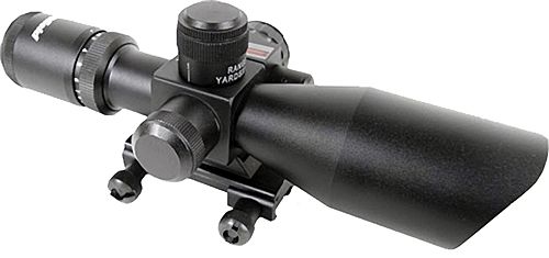 Firefield FF13011 Refurbished Riflescope 2.5-10x40 with Red Laser, Reticle brightness settings 1-5 levels, Eye relief 69mm - 50mm, Field of view (ft @ 100 yd) 34.86  11.53, Diopter adjustment 3 to -3, Tube diameter 30mm, Long eye relief, Rugged, durable construction, No hazardous materials used, No radioactive components, Integrated Red Laser (FF-13011 FF 13011)