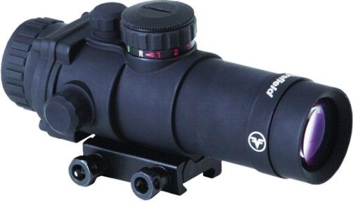 Firefield FF13023 Refurbished 3X Combat Sight Riflescope, Red/Green illuminated duplex reticle, 3x optical prism sight, 1/4 MOA adjustment, Waterproof/Fog proof, Quick target acquisition, Has up to five brightness settings that can adapt to any terrain, Durable aluminum die-cast construction and multi-coated lenses, UPC 810119017345 (FF-13023 FF 13023)