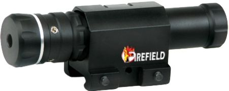 Firefield FF13041K Refurbished Red Laser Sight with Weaver Mount Kit, 1150 yd Effective Range, Less Than 5mW Power, 635 nm Laser Wavelength, Lightweight, Compact, Shockproof, Tactical on/off pressure pad, Windage & elevation adjustable, Quick target acquisition, Up to 2/3 mile visibility at night, Up to 70 yards visibility in daylight (FF-13041K FF 13041K FF13041-K FF13041)