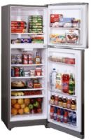 Summit FF1325SSIM Stainless Steel Frost-free Refrigerator-Freezer with Installed Icemaker, Capacity 11.0 c.f., Body Color Silver, Counter depth, Snap shut doors, Deep handholds, Large freezer compartment, Deluxe interior (FF1325SSI FF1325SS FF1325S FF1325 FF-1325SS) 