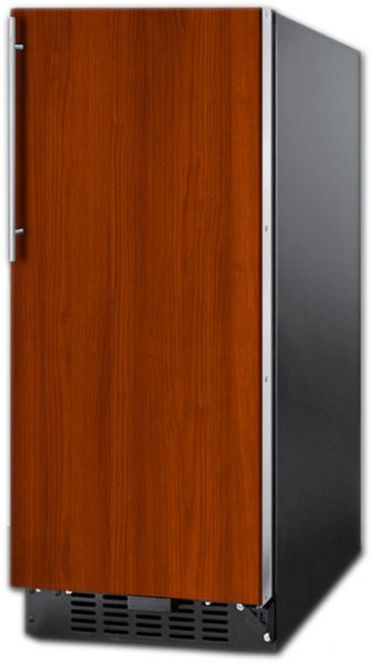 Summit FF1532BIF Freestanding Counter Depth Compact Refrigerator With 3 cu.ft. Capacity, 3 Glass Shelves, Right Hinge, With Door Lock, Frost Free Defrost, CFC Free, Commercially Approved In Panel Ready, 15