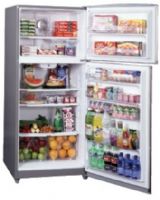 Summit FF1625SS Freestanding Top-Freezer 15.9 Cu. Ft. Refrigerator with Reversible Doors, Body color Gray, Door color Stainless steel (FF 1625SS FF-1625SS FF1625S FF1625 761101005621) 