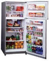 Summit FF1625SSIM Stainless Steel Frost-free Refrigerator-Freezer with Installed Ice Maker, Capacity 15.9 c.f., Body Color Gray, Reversible door, Interior light, Adjustable glass shelves, Fruit and vegetable crisper, Energy efficient design (FF1625SSI FF1625SS FF1625S FF1625 FF-1625SS) 