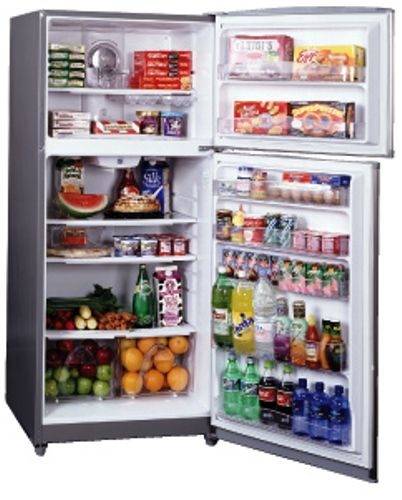 Summit FF1625SSIM Stainless Steel Frost-free Refrigerator-Freezer with Installed Ice Maker, Capacity 15.9 c.f., Body Color Gray, Reversible door, Interior light, Adjustable glass shelves, Fruit and vegetable crisper, Energy efficient design (FF1625SSI FF1625SS FF1625S FF1625 FF-1625SS)