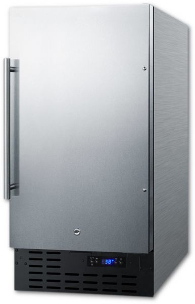 Summit FF1843BCSS Built-In Undercounter All-Refrigerator 18