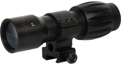 Firefield FF19022 Tactical 7x Magnifier for Weapon Sights, Diopter adjustable, Improved target recognition, Precision accuracy, Quick target acquisition, Multi-coated optics, Heavy duty 30mm Weaver/Picatinny mount, Hex wrench (FF-19022 FF 19022)