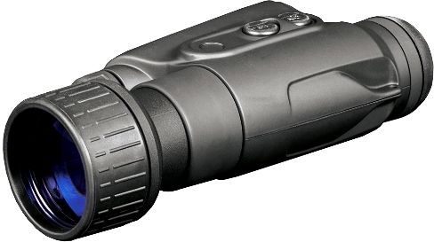Firefield FF24066 Nightfall 2 5x50 Night Vision Monocular, 5x Magnification, 60mm Objective Lens Diameter, Field of View 15, Resolution 36 lines per mm, Range of detection 180m, High quality image and resolution, High power built-in infrared illumination, Ergonomic Design and Quick Power-Up, Close Focus Range, UPC 810119018960 (FF-24066 FF 24066)