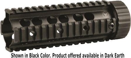 Firefield FF34004DE Carbine 6.9 Inch Floating Quad Rail, Dark Earth, Hard Anodized Alumninum Construction, Mil-Spec Picatinny Rails, Numbered Rail Slots, Easy to Install, Free-Floating Quad Rail is sure to please any extreme shooting sports player or tactical shooter, Weight 10.4oz (FF-34004DE FF 34004DE FF34004-DE FF34004 DE)