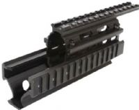 Firefield FF34008 AK Carbine 8.65 Inch Rail, Perfect for mounting multiple picatinny compatible accessories, Quad rail, With hex wrench and barrel nut, Hard anodized aluminum construction, Mil-spec picatinny rails, Numbered rail slots, Dimensions 9 x 5.5 x 1 inches, Weight 1lb (FF-34008 FF 34008) 