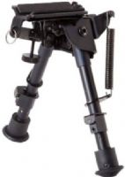 Firefield FF34023 Compact Bipod, Padded stock mount and adjustable legs that extend to multiple lengths ranging from 6-9 inches in length, Durable, Lightweight, Attaches to firearm's swivel stud, Rubber feet for maximum stability, Padded stock mount, Extends to multiple lengths, Pivot mount with tension adjustment, Sling attachment, Picatinny mount adapter included, UPC 810119018403 (FF-34023 FF 34023) 