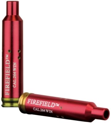 Firefield FF39004 Refurbished Win Laser .264 Bore Sight Bore Sight, Power less than 5 mW, Visible red laser LED, 632-650nm Laser wavelength, 15-100 yd Range for sighting, Precision sighting & zeroing tool, Accurate, heavy duty & dependable, Saves time & ammo, Compact for easy storage & handling, Lightweight aluminum construction, Batteries Included (FF-39004 FF 39004)
