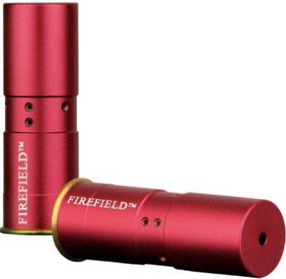Firefield FF39007 Laser 12 Gauge Bore Sight, Power less than 5 mW, Visible red laser LED, 632-650nm Laser wavelength, 15-100 yd Range for sighting, Precision sighting & zeroing tool, Accurate, heavy duty & dependable, Saves time & ammo, Compact for easy storage & handling, Lightweight aluminum construction, Batteries Included (FF-39007 FF 39007)