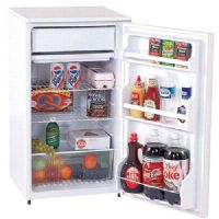 Summit FF41 Under-Counter Compact Refrigerator-Freezer with Fully Automatic Defrost, 3.6 Cu. Ft., White, Reversible door, Adjustable thermostat, 115 volt, 60 hz (FF-41 FF/41 FF4) 