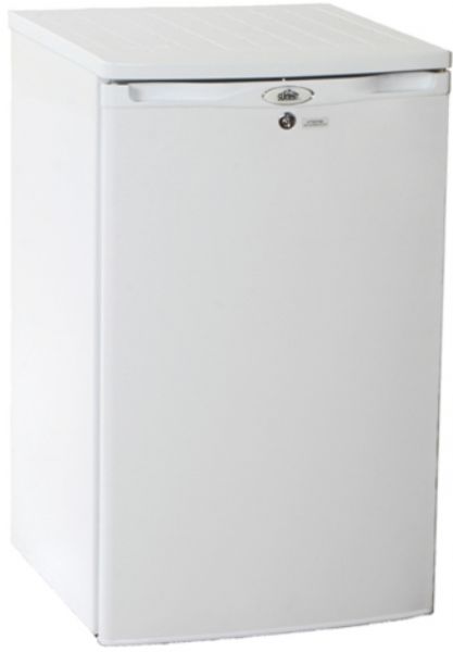 Summit FF510LMED Compact Refrigerator with Adjustable Wire Shelves, Door Storage, Adjustable Thermostat and Front Lock, 4.0 c.f. Capacity, White Door Finish, White Cabinet Finish, Automatic Defrost Type, Reversible Door Swing, Door storage for large bottles (FF-510LMED FF 510LMED FF510L MED FF510-LMED)