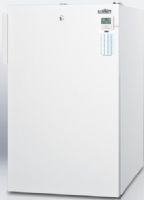 Summit FF511LBIPLUSADA ADA Compliant 20" Wide Built-in Undercounter All-refrigerator with Internal Fan, Factory Installed Lock and Traceable Thermometer, White Cabinet, 4.1 cu.ft. Capacity, RHD Right Hand Door Swing, Automatic defrost, Hospital grade cord with 'green dot' plug, Adjustable shelves, Flat door liner (FF-511LBIPLUSADA FF 511LBIPLUSADA FF511LBIPLUS FF511LBI FF511L FF511) 