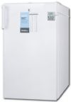 Summit FF511LBIPLUS2 Freestanding or Built In Counter Depth Compact Refrigerator 20" With 4.1 cu.ft. Capacity, 3 Wire Shelves, Right Hinge, With Door Lock, Automatic Defrost, CFC Free In White; Slim 20" width, full 4.1 cu.ft. capacity inside conveniently slim footprint; Built-in capable, make the best use of space by installing your appliance under the counter; Fully finished white cabinet, allows the unit to be used freestanding; UPC 761101057569 (SUMMITFF511LBIPLUS2 SUMMIT FF511LBIPLUS2 SUMMIT 