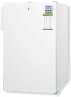 Summit FF511LMEDADA ADA Compliant 20" Wide Counter Height All-refrigerator for Medical Use with Internal Fan, Factory Installed Lock and Temperature Alarm, White Cabinet, 4.1 cu.ft. Capacity, RHD Right Hand Door Swing, Automatic defrost, Hospital grade cord with 'green dot' plug, Adjustable shelves, Flat door liner, Interior light (FF-511LMEDADA FF 511LMEDADA FF511LMED FF511L FF511) 
