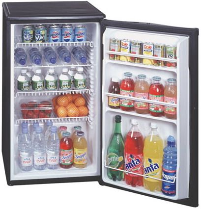 Summit FF-520L Undercounter Compact Refrigerator with Front Mounted Lock, 4.0 Cu. Ft., Auto Defrost, Black, Reversible door, Adjustable thermostat, 115 Volts/ 60 hertz (FF520L FF520-L FF520 FF-520)