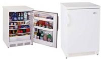 Summit FF67BIFR Undercounter Compact Refrigerator with Stainless Frame for 1/4" Custom Panel Insert and Built-in Fan for Undercounter Intallation, White, 5.5 Cubic Feet Capacity, Full automatic defrost, Reversible door, Interior light (FF6-7BIFR FF67BI FF6-7BI FF67-BI FF67 FF6-7) 