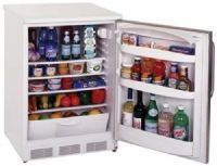 Summit FF67FR Undercounter Compact Refrigerator with Stainless Frame for 1/4" Custom Panel Insert, White, 5.5 Cubic Feet Capacity, Full automatic defrost, Reversible door, Interior light, Adjustable wire shelves (FF67-FR FF6-7FR FF6-7-FR FF67 FF6-7) 