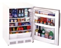 Summit FF6-AL Undercounter All-Refrigerator with 5.5 Cu. Ft. Capacity, 24", ADA Compliant, White, Full automatic defrost, Reversible door, Interior light, Adjustable wire shelves (FF-6AL FF6A FF6) 
