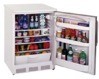 Summit FF6SSTB Under-Counter All-Refrigerator, 5.5 CuFt, White, Door Color Wrapped stainless steel, Full automatic defrost, Interior light, Adjustable thermostat, 115 v, 60 hz (FF6-SSTB FF6SS FF6) 