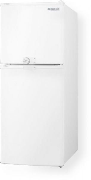 Summit Ff71esllf2 Two Door Refrigerator Freezer In Slim 18 Width