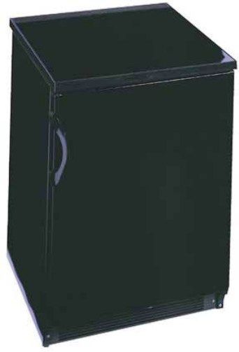Summit FF7B Undercounter Commercial All-Refrigerator with Automatic Defrost, Black, 5.5 Cubic Feet Capacity, Adjustable thermostat, Energy efficient design, Large adjustable glass shelves (each shelf holds trays up to 19 1/2