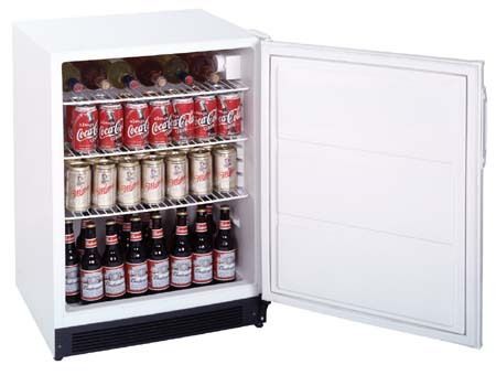 Summit FF-7BI Compact Refrigerator, 5.5 Cu. Ft., White, All-refrigerator, Fully automatic defrost, Interior light, Adjustable thermostat, Energy efficient design, 115 Volts, 60 hertz (FF7BI FF7B FF7)