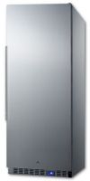 Summit FFAR121SS7 Commercial All-Refrigerator With Stainless Steel Interior, White Exterior, Digital Thermostat, Lock, And Automatic Defrost Operation, 10.1 Cu.Ft; ETL-S listed to ANSI-NSF Standard 7; Full construction on interior walls and floor ensures improved sanitation; Adjustable chrome shelves can be arranged in virtually any configuration for flexible storage; Allows you to store larger trays inside; (SUMMITFFAR121SS7 SUMMIT-FFAR121SS7 SUMMIT-FFAR121SS7) 
