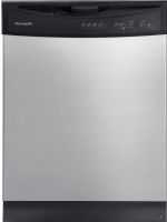 Frigidaire FFBD2407LM Full Console Dishwasher, 24" Product Width, Ready-Select Control Design, Tall Tub Interior Design, White Interior Color, Precision Wash Wash System, 5 Wash Levels, 1 Wash Speeds, UltraQuiet 2 Sound Package, Plastic Filter, Removable Filter Trap, 7.2 Gallons Water Usage, 20 - 120 Psi Water Pressure, 60 dB Level, Static Drying System, 3 Number of Cycles, Silver Mist Color (FFBD2407LM FFBD-2407LM FFBD 2407LM FFBD2407LM FFBD2407-LM FFBD2407 LM) 