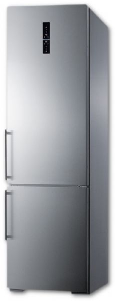 SUMMIT FFBF181ESBIIM Counter Depth Bottom Freezer Refrigerator 24