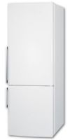 Summit FFBF281W Frost-Free ENERGY STAR Certified Bottom Freezer Refrigerator In White With Digital Controls; Adjustable door storage, store tall bottles and condiments right on the door for convenient access; Wine shelf, scalloped steel shelf is ideal for keeping bottles safely in place; Two clear crispers, get the longest life and best taste out of produce by storing it in a convenient slide drawer; UPC 761101049496 (SUMMITFFBF281W SUMMIT FFBF281W SUMMIT-FFBF281W) 