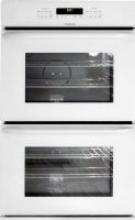 Frigidaire FFET2725LW Double Electric Wall Oven, 2, 3, 4 Hours Self-Clean, 4 pass 2300 Watts Upper Oven Bake Element, 6-pass 3,400 Watts Upper Oven Broil Element, 3.5 Cu. Ft. Upper and Lower Oven Capacity, 4 pass 2300 Watts Lower Oven Bake Element, 6 pass 3400 Watts Lower Oven Broil Element, Vari-Broil Broiling System, Self-Clean Cleaning System, Membrane Interface, Broil Variable Broil, Integrated with Bake Preheat, White Color (FFET 2725LB FFET-2725LB FFET2725-LB FFET2725 LB) 