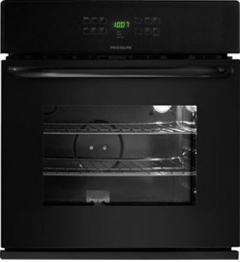 Frigidaire FFEW3025LB Single Electric Wall Oven, 4.2 Cu. Ft. Oven Capacity, 6 pass 2750 Watts Bake Element, 6-pass 3,400 Watts Broil Element, Vari-Broil Broiling System, 2-3-4 hours Cleaning System, Membrane Interface, Low and High Broil, Integrated with Bake Preheat, 2, 3 Hours Scroll thru Self-Clean, 12 hrs. Timed Shut-off, Keep Warm, Delay Clean, Timer Function, Timer Lock-out, Black Color (FFEW3025LB FFEW-3025LB FFEW 3025LB FFEW3025-LB FFEW3025 LB)
