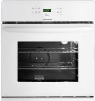 Frigidaire FFEW3025LW Single Electric Wall Oven, 4.2 Cu. Ft. Oven Capacity, 6 pass 2750 Watts Bake Element, 6-pass 3,400 Watts Broil Element, Vari-Broil Broiling System, 2-3-4 hours Cleaning System, Membrane Interface, Low and High Broil, Integrated with Bake Preheat, 2, 3 Hours Scroll thru Self-Clean, 12 hrs. Timed Shut-off, Keep Warm, Delay Clean, Timer Function, Timer Lock-out, Black Color (FFEW3025LW FFEW-3025LW FFEW 3025LW FFEW3025-LW FFEW3025 LW) 