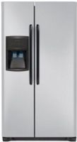 Frigidaire FFHS2313LM Side-by-Side 22.6 Cu. Ft. Refrigerator, Silver Mist, 3 SpillSafe Fixed Shelves, 13.8 Shelf Area, SpaceWise Adjustable Glass Shelves, Pure Source 3, Store-More Humidity-Controlled Crisper Drawers, Energy Saver Plus Technology, Ready-Select Controls, Control Lock Option, Clear Dairy Door, UPC 012505697890 (FFH-S2313LM FFHS-2313LM FFHS2313L FFHS2313) 
