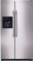 Frigidaire FFHS2612LS Side-by-Side 26 Cu. Ft. Standard-Depth Refrigerator, Stainless Steel, 3 SpillSafe Fixed Shelves, 16.5 Shelf Area, Store-More Humidity-Controlled Crisper Drawers Rated, CSA Certified, Store-More Capacity, Ready-Select Controls, Control Lock Option, Clear Dairy Door, ENERGY STAR Rated, UPC 012505698491 (FFHS-2612LS FFHS 2612LS FFHS2612L FFHS2612) 