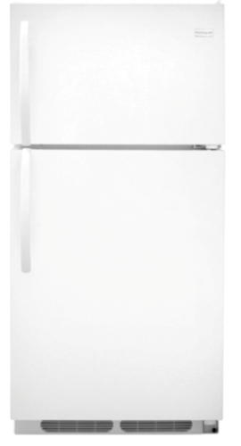 Frigidaire FFHT1514QW 15 Cu. Ft. Top Freezer Refrigerator, ENERGY STAR Certified, Built with American Pride, Store-More Humidity-Controlled Crisper Drawers, Store-More Gallon Door Shelf, Ready-Select Controls, Reversible Door, Annual Energy (kWH): 336, Condenser Type: Dynamic, Shipping Weight (lbs): 175, Power Type: Electric, Door Design: Short Door, Door Style: Square Corner (FFHT1514QW FFHT15-14QW FF-HT1514QW)