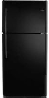 Frigidaire FFHT2126LB Top Freezer Refrigerator, 20.6 cu. ft. Total Capacity, 15.35 cu. ft. Refrigerator Capacity, 5.26 cu. ft. Freezer Capacity, UltraSoft Door Design, Adjustable Rollers, Color-Coordinated Toe Grille, Bright Interior Lighting, 2 SpillSafe Adjustable Glass Refrigerator Shelves, Clear Cool Zone Drawer, 2 Clear Store-More Crisper Drawers, 2 Humidity Controls, Clear Dairy Door Dairy Compartment, Black Color (FFHT2126LB FFHT-2126LB FFHT 2126LB FFHT2126-LB FFHT2126 LB) 