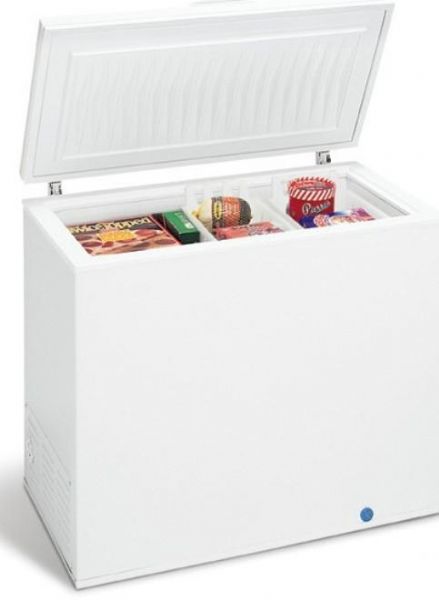 Frigidaire FFN09M5HW Chest Freezer, White, 8.8 Cu. Ft. Capacity, Manual Defrost, Adjustable Temp Control, 2 Lift-Out Storage Baskets, Defrost Drain, Cabinet height includes lid (FFN-09M5HW FFN 09M5HW FFN09M5H FFN09M5)