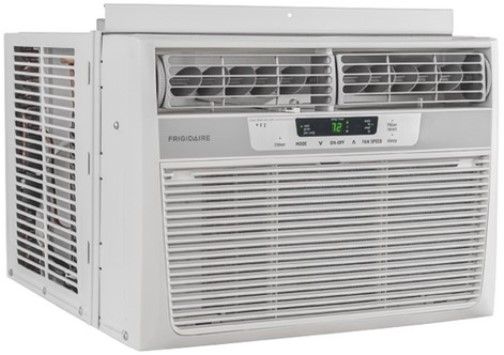 Frigidaire FFRA1222R1 Window-Mounted Room Air Conditioner, 12000 BTU Cooling, 3 Fan Speeds, 285 CFM (High) Air, 8-Way Air Direction Control, 3.8 Pints/Hour Dehumidification, 550 Sq. Ft. Cool Area, 9.8 Energy Efficiency Ratio, 1585 RPM (High) Motor, 59.0 dB (High) Noise Level, Quick Cool & Quick Warm, Sleep Mode, UPC 012505279164 (FF-RA1222R1 FFR-A1222R1 FFRA-1222R1 FFRA 1222R1)