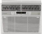 Frigidaire FFRE1033S1 10000 BTU Compact Room Air Conditioner with 285 CFM and 3 Fan Speeds; 10000 BTU Compact Room Air Conditioner with 285 CFM and 3 Fan Speeds; Effortless Remote Temperature Control; Programmable 24-Hour On/Off Timer; Multi-Speed Fan; Energy Saver Mode; Type: Compact Room Air Conditioner; Installation: Window; Window Mounting Kit (Included): Pleated Quick Mount; Heat: No; Refrigerant: R410a; ENERGY STAR Certification: Yes; BTU: 10000; UPC 012505280276 (AC1607 AC1607 AC1607) 