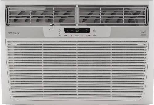 Frigidaire FFRE1833S2 18000 BTU Window/Thru-The-Wall Room Air Conditioner with 360 CFM and 3 Fan Speeds; Effortless Remote Temperature Control; Programmable 24-Hour On/Off Timer; Energy Saver Mode; Multi-Speed Fan; Type: Room Air Conditioner; Installation: Window or Thru-The-Wall; Window Mounting Kit (Included): Pleated Quick Mount; Heat: No; Refrigerant: R410a; UPC 012505280412 (FFRE1833S2 FFRE1833S2)