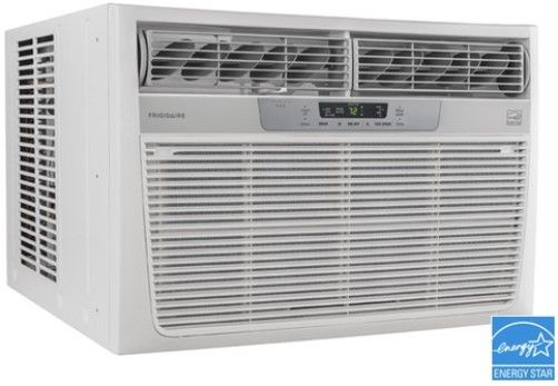 Frigidaire FFRE2533Q2 Window-Mounted Room Air Conditioner, 25000 BTU Cooling, 3 Fan Speeds, 523 CFM (High) Air, 8-Way Air Direction Control, 8 Pints/Hour Dehumidification, 1600 Sq. Ft. Cool Area, 9.8 Energy Efficiency Ratio, 1130 RPM (High) Motor, 63.2 dB (High) Noise Level, ENERGY STAR Certified, UPC 012505278389 (FFRE-2533Q2 FFRE 2533Q2 FFRE2533-Q2 FFRE2533 Q2)