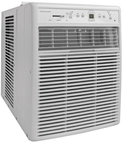 Frigidaire FFRS1022Q1 Window-Mounted Slider/Casement Air Conditioner, 10000 BTU Cooling, 3 Fan Speeds, 339 CFM (High) Air, 4-Way Air Direction Control, 3.4 Pints/Hour Dehumidification, 450 Sq. Ft. Cool Area, 9.5 Energy Efficiency Ratio, 1340 RPM (High) Motor, 58.8 dB (High) Noise Level, Quickly Cools, Sleep Mode, UPC 012505278594 (FFRS-1022Q1 FFRS 1022Q1 FFRS1022-Q1 FFRS1022 Q1)